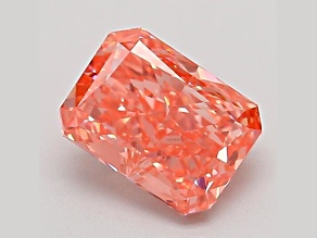 1.30ct Vivid Pink Radiant Cut Lab-Grown Diamond VS2 Clarity IGI Certified