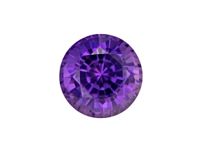 Purple Sapphire 3.9mm Round 0.34ct