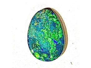 Opal on Ironstone 11.4x8.0mm Free-Form Doublet 1.63ct