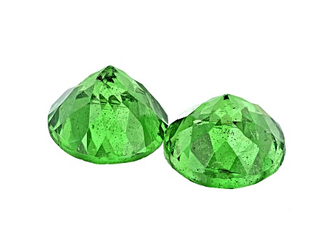 Tsavorite 5.5mm Round Matched Pair 1.55ctw