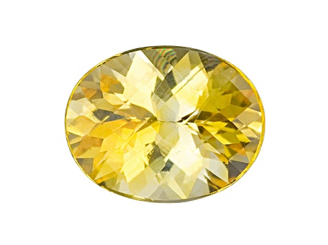 Yellow Sapphire Loose Gemstone 8.6x6.7mm Oval 1.80ct