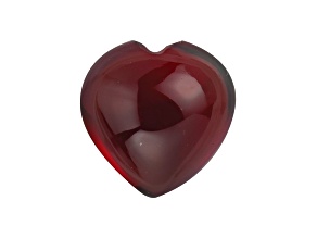 Garnet 5mm Heart Shape Cabochon 0.75ct