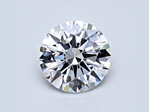 1ct Natural White Diamond Round, D Color, VS1 Clarity, GIA Certified