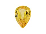 Yellow Sapphire 7x5mm Pear Shape 0.88ct