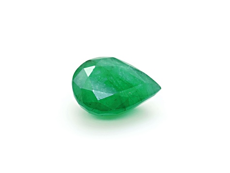 Brazilian Emerald 14.9x11.5mm Pear Shape 6.72ct