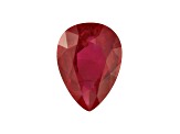 Ruby 6x4mm Pear Shape 0.52ct