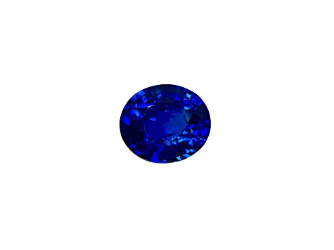 Sapphire Loose Gemstone 9.3x8.2mm Oval 3.51ct