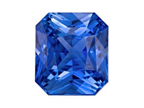 Sapphire Loose Gemstone 8.67x7.66mm Radiant Cut 3.53ct