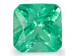 Panjshir Valley Emerald 6mm Square Emerald Cut 0.95ct