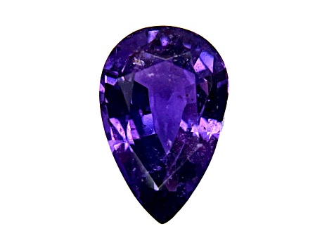 Purple Sapphire Loose Gemstone 10.4x6.8mm Pear Shape 2.53ct