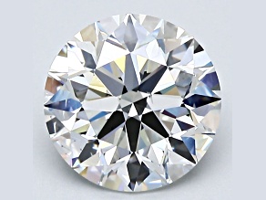 2.64ct Natural White Diamond Round, G Color, VS2 Clarity, GIA Certified