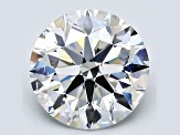 2.64ct White Round Mined Diamond G Color, VS2, GIA Certified