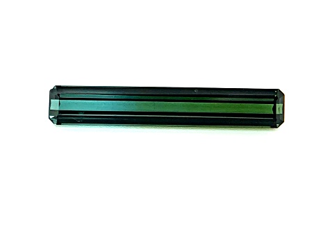 Bi-Color Tourmaline 26.5x4.2mm Emerald Cut 5.00ct