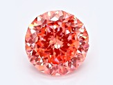 1.31ct Vivid Pink Round Lab-Grown Diamond SI1 Clarity IGI Certified