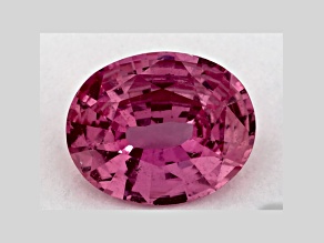 Pink Sapphire Unheated 10.88x8.82mm Oval 3.06ct