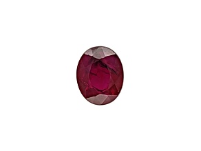 Ruby 6x4.9mm Oval 0.85ct