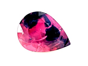 Parti-Color Sapphire Unheated 9.4x6.9mm Pear Shape 2.24ct