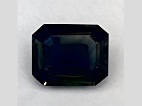 Green Sapphire 8.96x7.24mm Emerald Cut 2.25ct