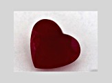 Ruby 7.04x6.18mm Heart Shape 1.22ct