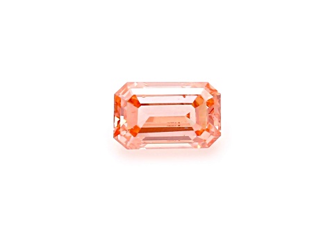 0.83ct Intense Pink Emerald Cut Lab-Grown Diamond SI1 Clarity IGI Certified