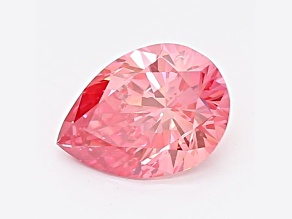 1.01ct Vivid Pink Pear Shape Lab-Grown Diamond SI1 Clarity IGI Certified