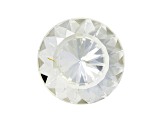 White Sapphire Loose Gemstone Unheated 13.6mm Round 7.87ct