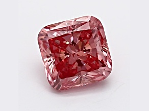 1.07ct Vivid Pink Radiant Cut Lab-Grown Diamond VS2 Clarity IGI Certified