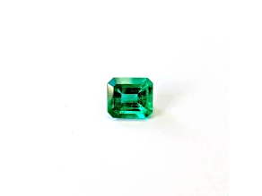 Colombian Emerald 7.5x6.67mm Emerald Cut 1.46ct