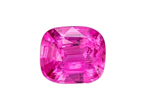 Pink Sapphire Unheated 6.89x5.85mm Cushion 1.52ct