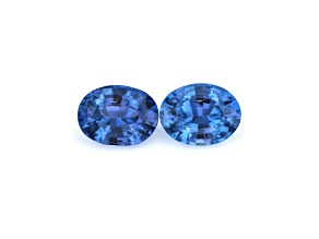 Sapphire 8.4x6.3mm Oval Matched Pair 3.15ctw