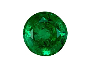 Zambian Emerald 6.9mm Round 1.25ct