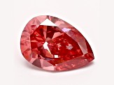 1.05ct Vivid Pink Pear Shape Lab-Grown Diamond VS1 Clarity IGI Certified