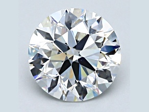 2.2ct Natural White Diamond Round, G Color, VVS2 Clarity, GIA Certified