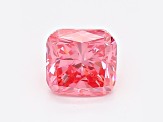 1.03ct Vivid Pink Cushion Lab-Grown Diamond VS2 Clarity IGI Certified