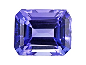 Tanzanite 10x8mm Emerald Cut 3.80ct