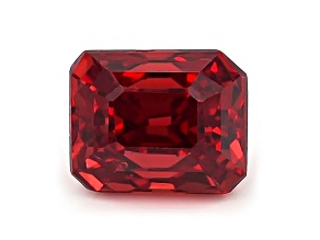 Red Spinel 6.1x5.1mm Emerald Cut 1.53ct