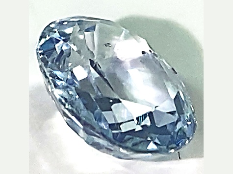 Near-Colorless Sapphire 8.02x6.06mm Oval 1.57ct