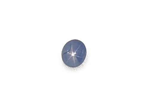 Star Sapphire Unheated 10.0x8.3mm Oval Cabochon 4.82ct