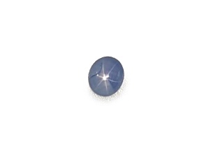 Star Sapphire Unheated 10.0x8.3mm Oval Cabochon 4.82ct