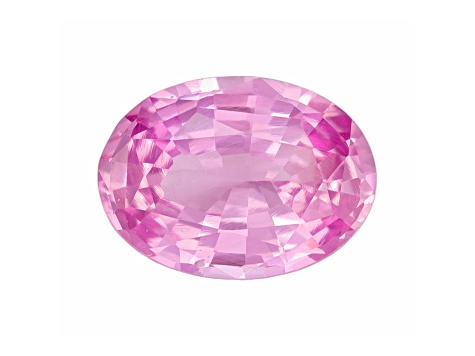 Pink Sapphire Loose Gemstone 8.3x6.1mm Oval 1.43ct