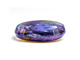 Australian Black Opal 12x7mm Oval Cabochon 2.08ct