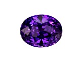 Purple Sapphire Loose Gemstone Unheated 8.77x6.92mm Oval 2.64ct