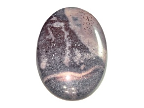 Pink Chalcedony 41.93x27.94mm Oval Cabochon 64.20ct