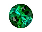 Bluish Green Tourmaline 6mm Round 0.79ct