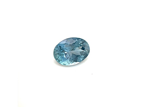 Montana Sapphire Loose Gemstone 7.5x5.5mm Oval 1.31ct