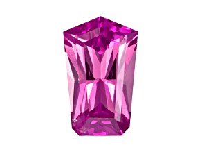 Pink Sapphire Loose Gemstone 8.8x5.5mm Custom Cut 1.67ct