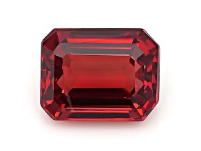 Red Spinel 7.2x5.6mm Emerald Cut 1.55ct