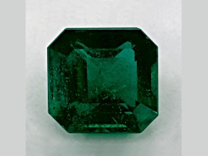 Zambian Emerald 8.66x9.07mm Emerald Cut 3.10ct