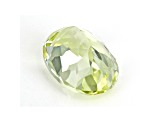 Yellow Diopside 6x4.2mm Oval 0.62ct
