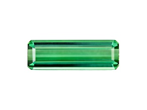 Green Tourmaline 18.8x6.1mm Emerald Cut 4.75ct